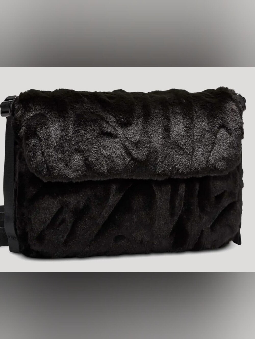 womens Nike Futura 365 Faux Fur Crossbody Bag
